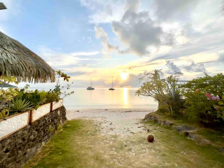 Meri Lodge Huahine Fare Zewnętrze zdjęcie